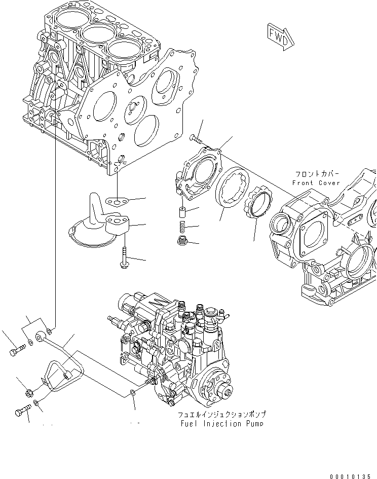 TUBE,SUCTION YM129100-35301 KOMATSU
