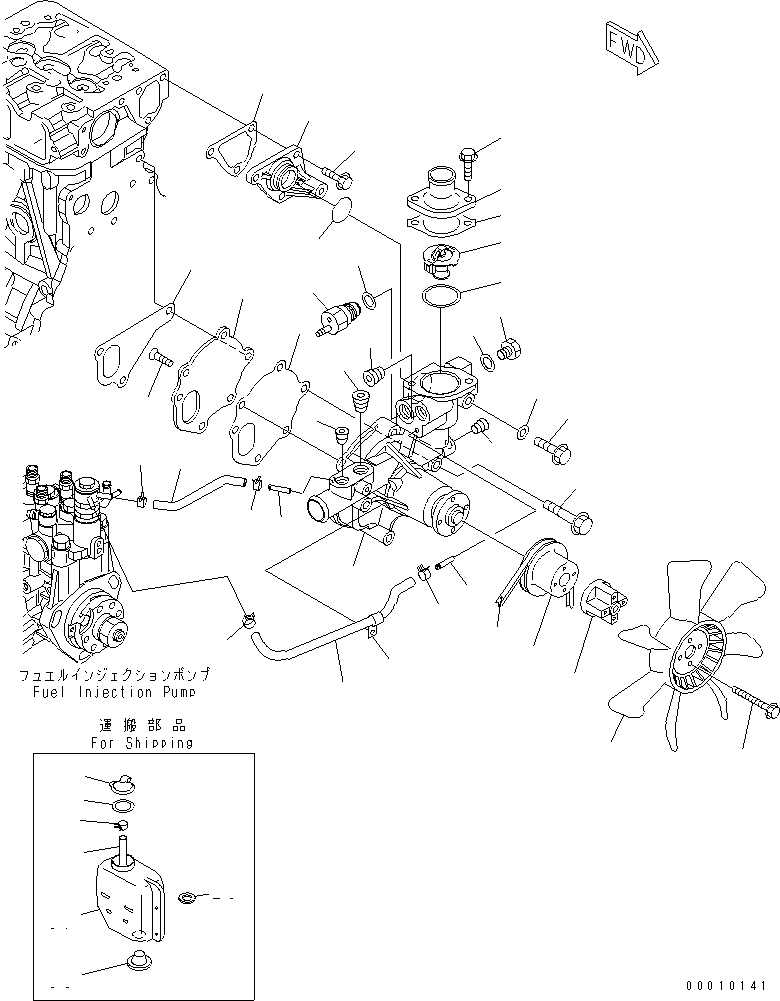 колпачок YM121450-44531 KOMATSU