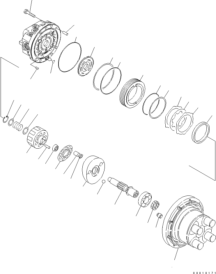 Винт FUTH-10X25 KOMATSU