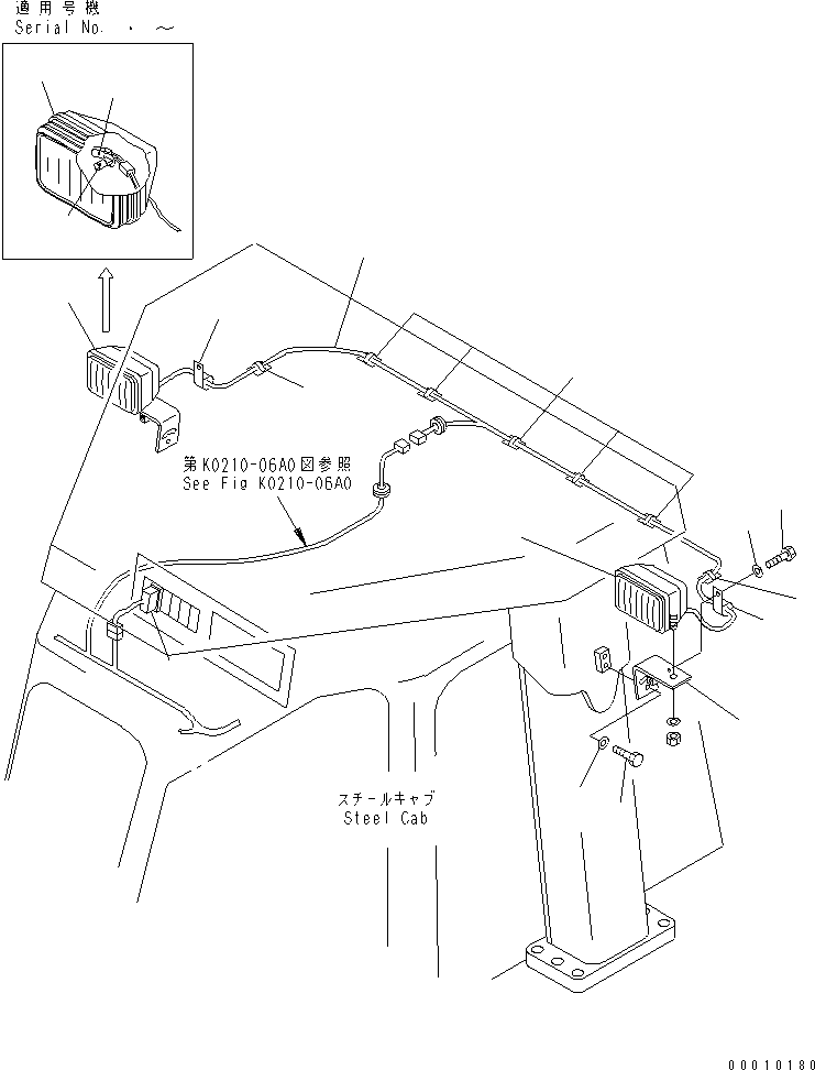 Жгут проводов 17A-06-11590 KOMATSU