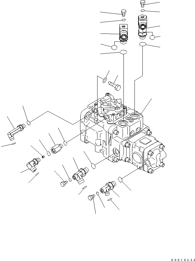 PUMP, ASSEMBLY (708-3S-00872) KOMATSU