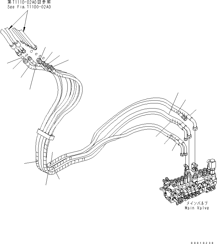 Спиральная трубка 08210-01809 KOMATSU