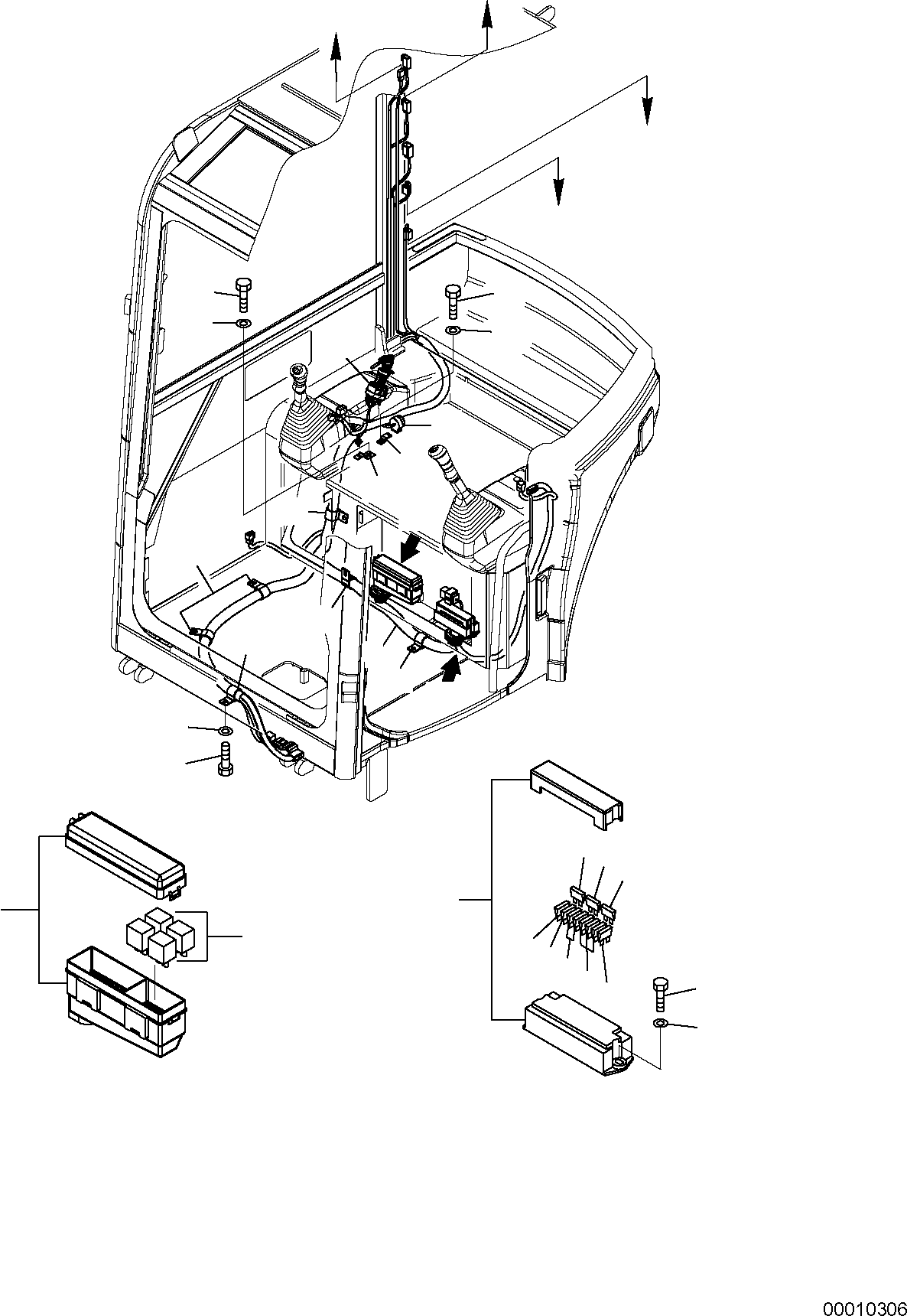 Клемма 08044-00010 KOMATSU