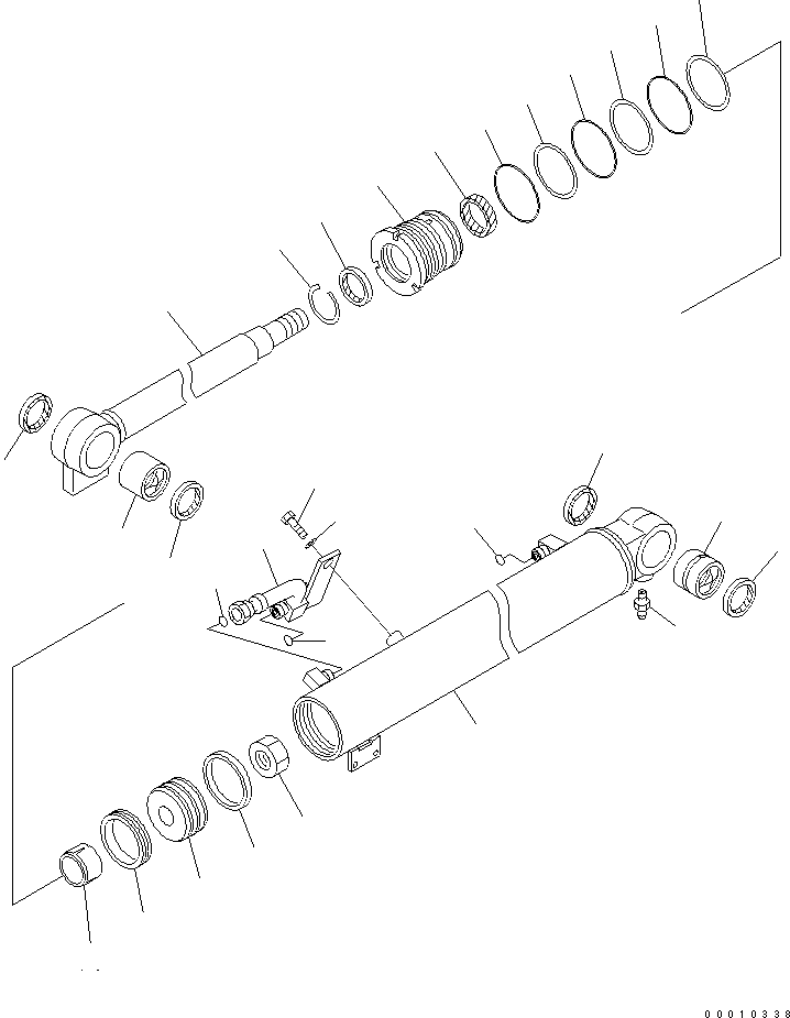 Плунжер 707-71-70570 KOMATSU
