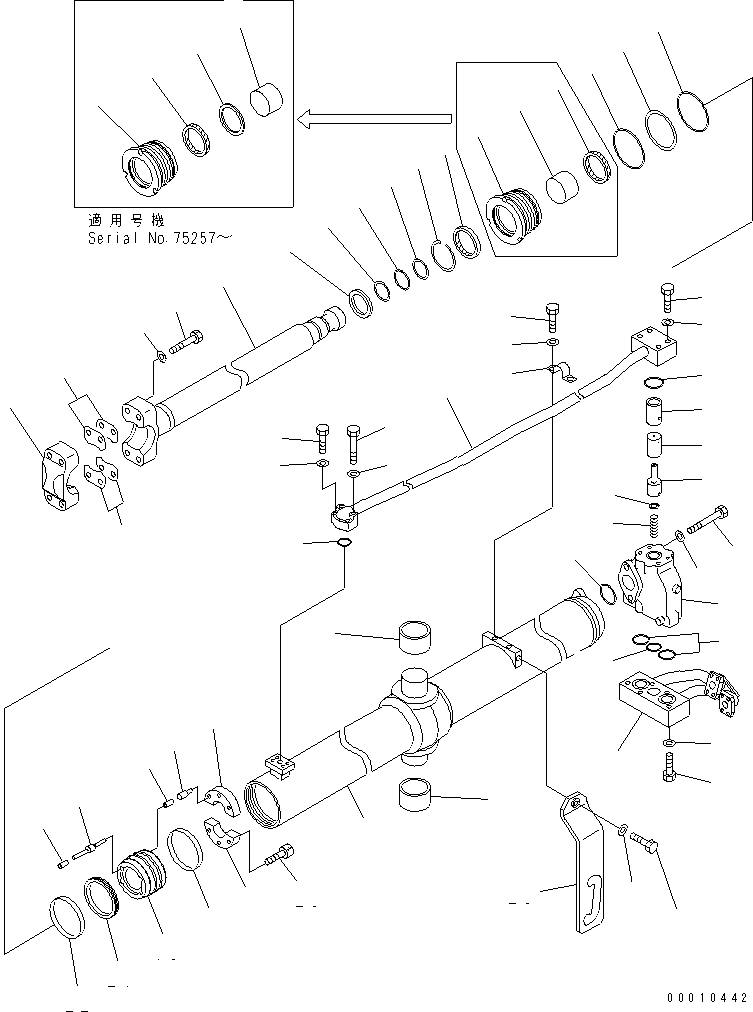 болт 01010-51065 KOMATSU