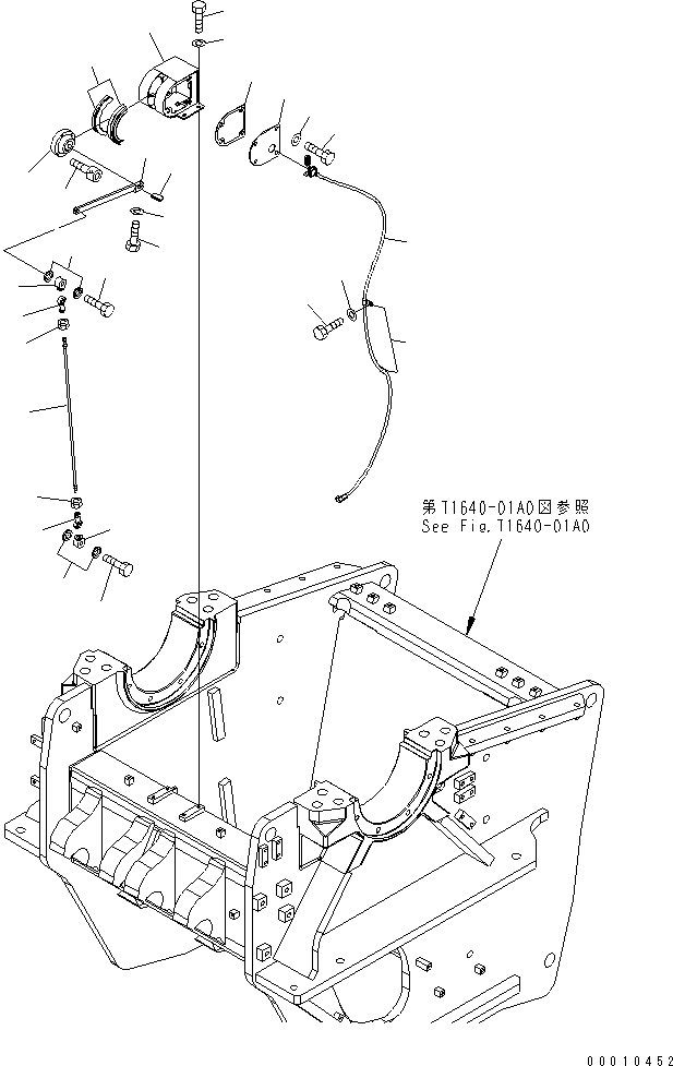Крышка 8240-70-5871 KOMATSU