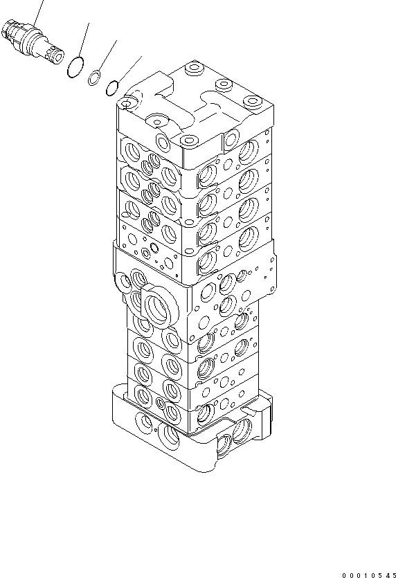 управляющий клапан £¨723-28-51500£© KOMATSU