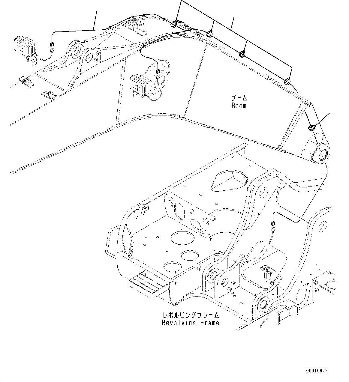 Провод 22U-06-27111 KOMATSU