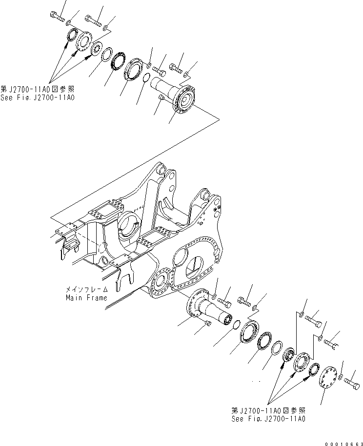 Проставка 198-50-31270 KOMATSU