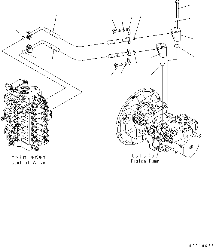 Шланг 207-62-71880 KOMATSU