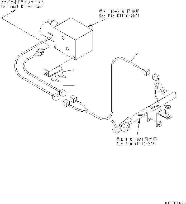 SWITCH,OIL TEMPERATURE (23B-06-42511) KOMATSU