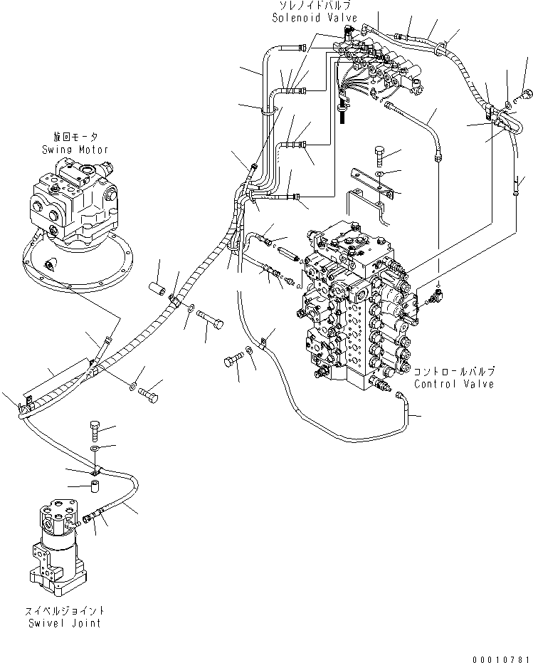 шланг 208-62-72131 KOMATSU