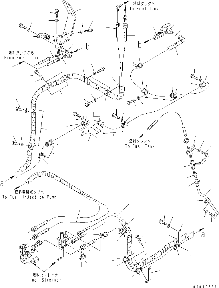 Трубка 07270-01280 KOMATSU