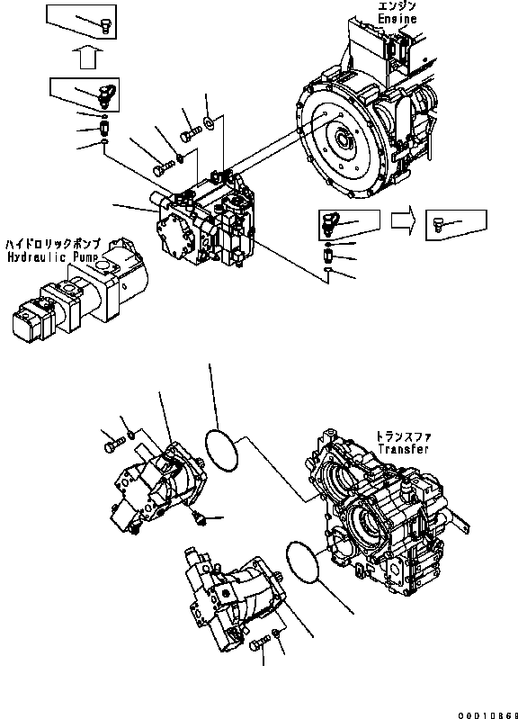 MOTOR,VARIABLE (417-18-31301) KOMATSU