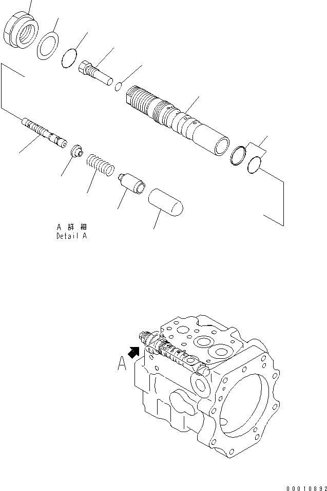 уплотнительное кольцо круглого сечения (\7\07002-61223) KOMATSU