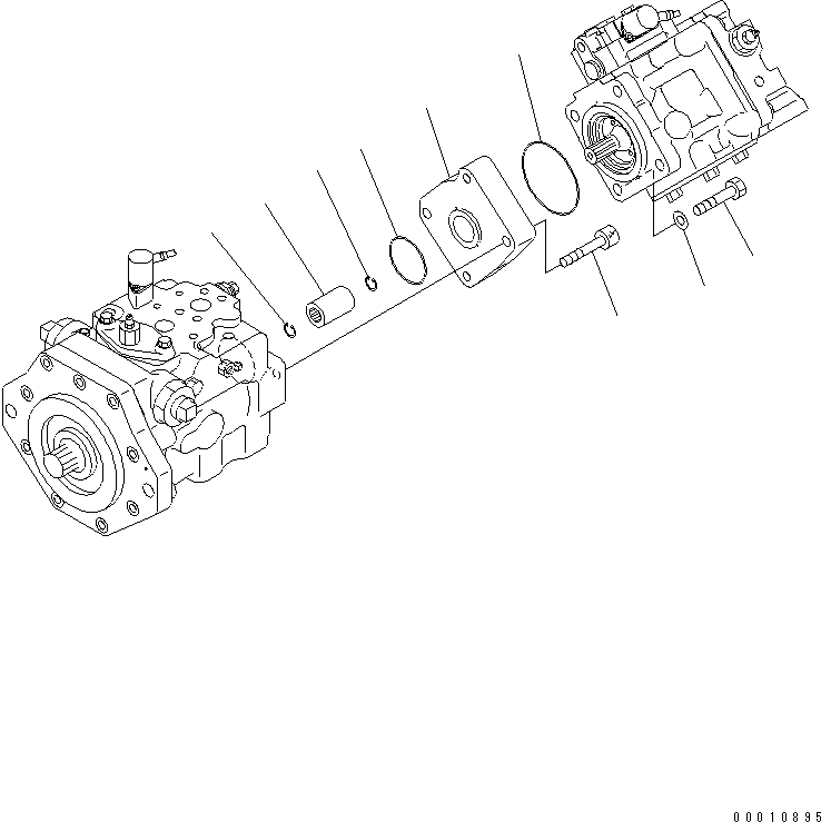 Уплотнительное кольцо круглого сечения 07000-B2100 KOMATSU