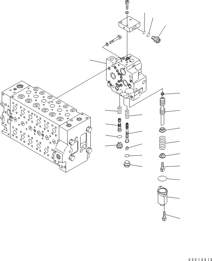 Клапан в сборе 723-40-71500 KOMATSU