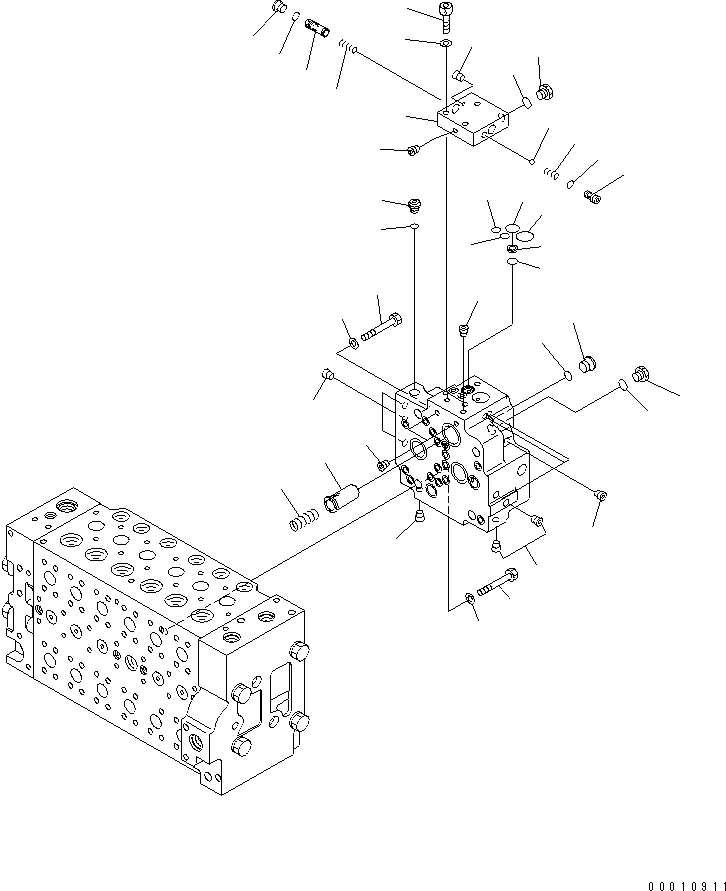 Клапан в сборе (723-40-71501) KOMATSU