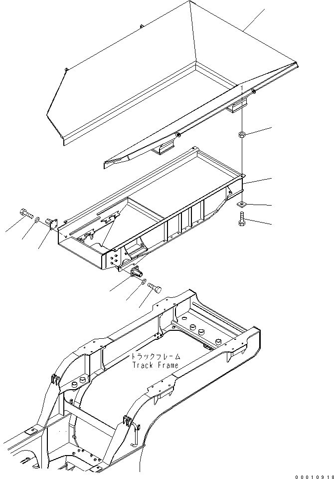 MAIN FRAME 8240-72-1114 KOMATSU