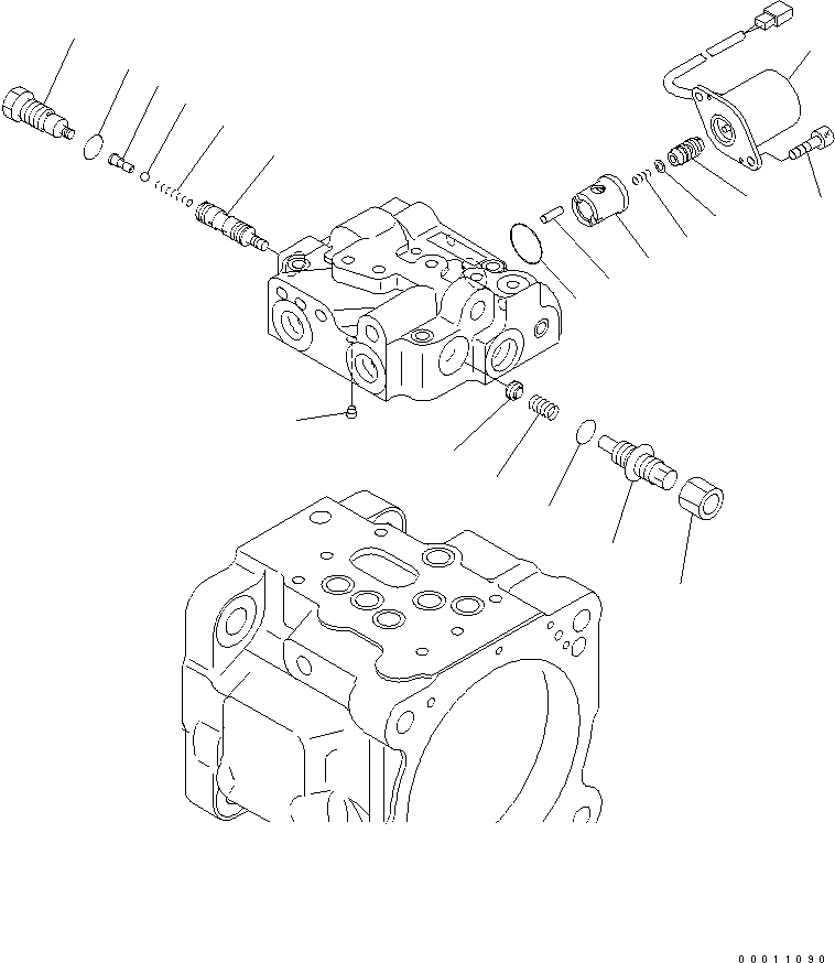 электромагнит (¡ï702-21-56261) KOMATSU