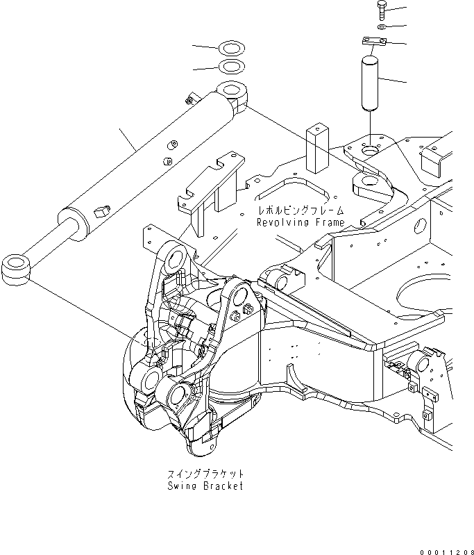 Палец 22M-70-22880 KOMATSU