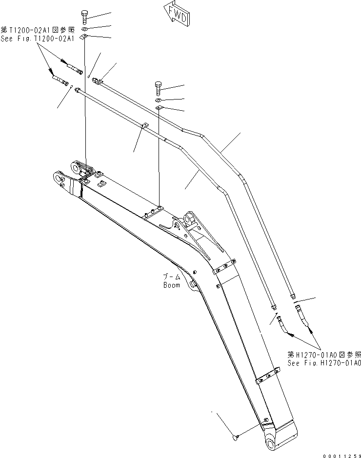Хомут 22M-973-2490 KOMATSU