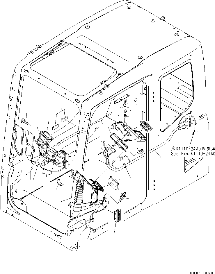 Монитор 7835-12-2002 KOMATSU