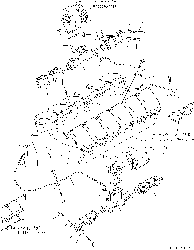 Болт 01020-11095 KOMATSU