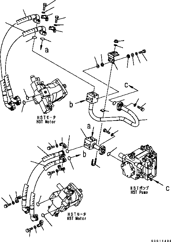 Шланг 417-18-32260 KOMATSU