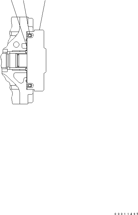 Фильтрующий элемент UC1026024474 KOMATSU