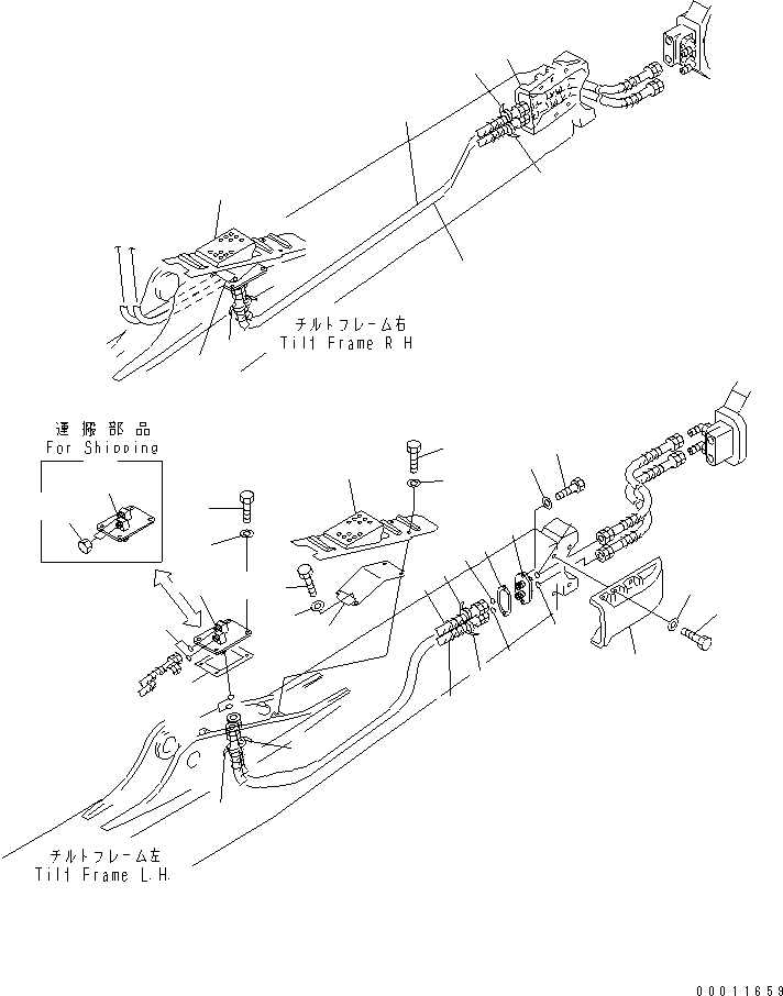 Шланг 198-71-62350 KOMATSU