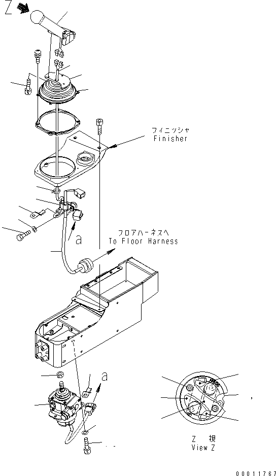 Жгут проводов 198-06-62850 KOMATSU