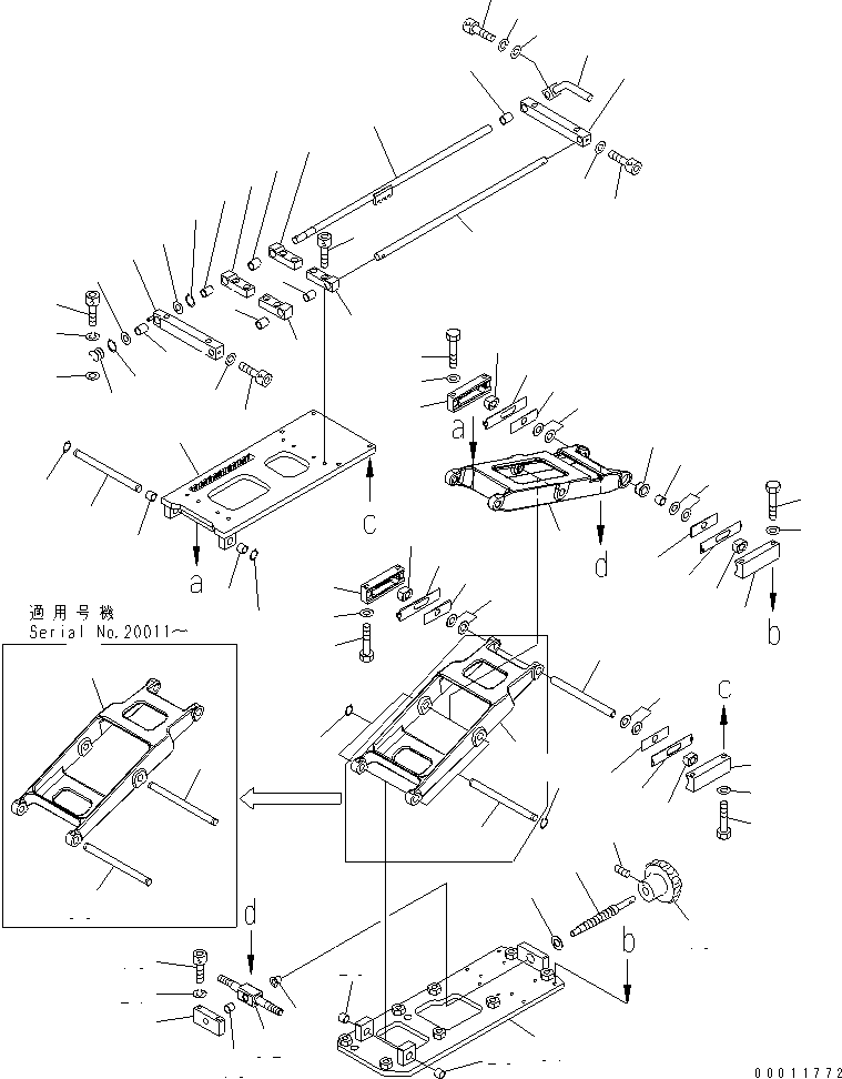Болт 01252-80414 KOMATSU