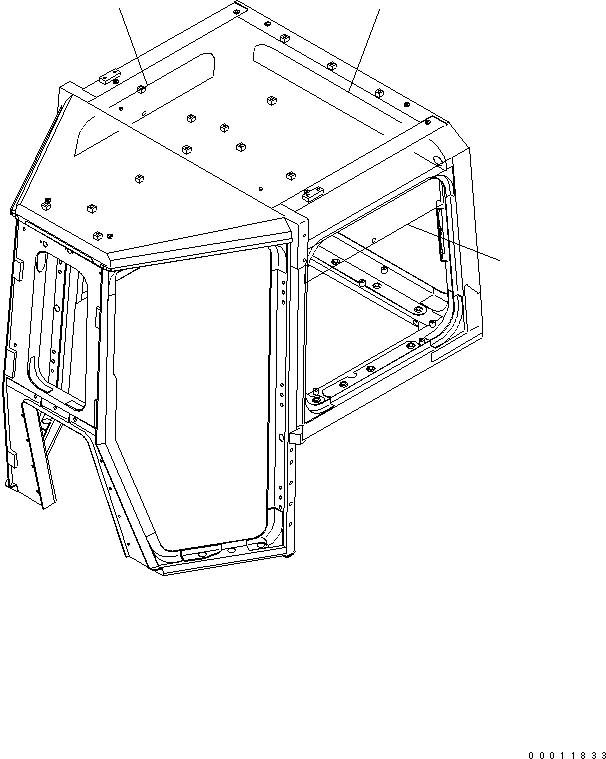 Sunshade Film 198-Z11-6210 KOMATSU