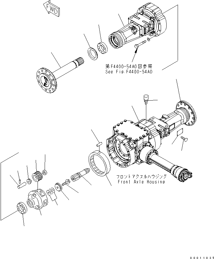 Подшипник 418-22-12840 KOMATSU
