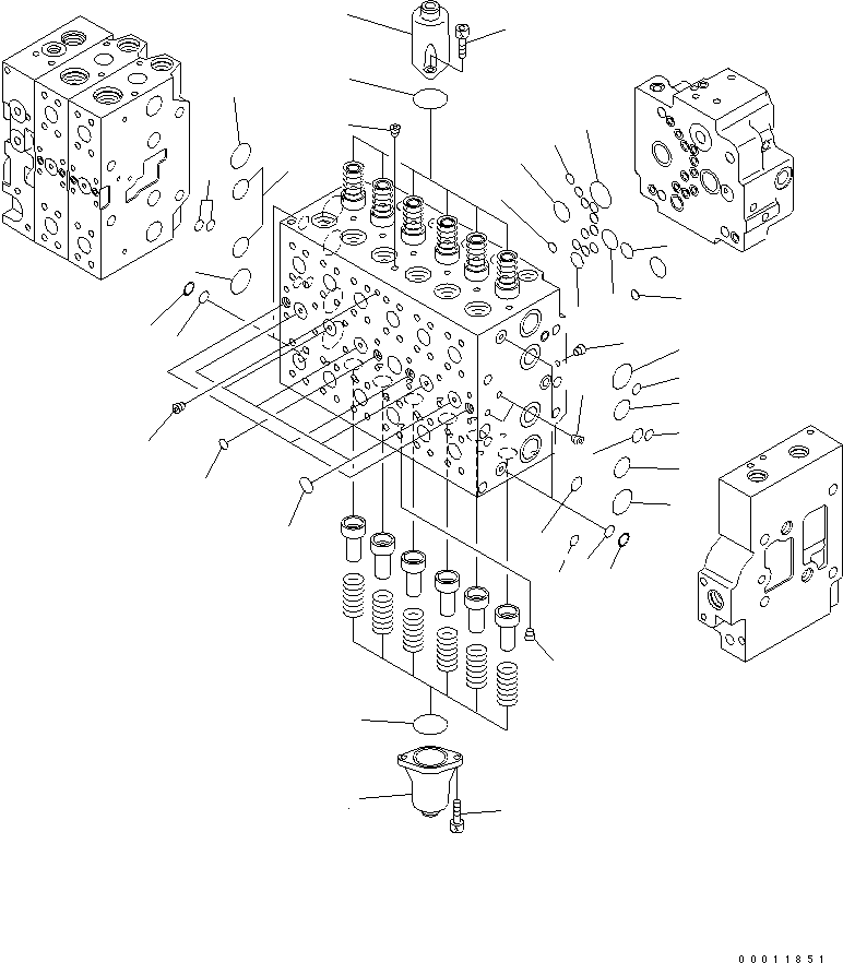 Клапан в сборе (723-48-10600) KOMATSU