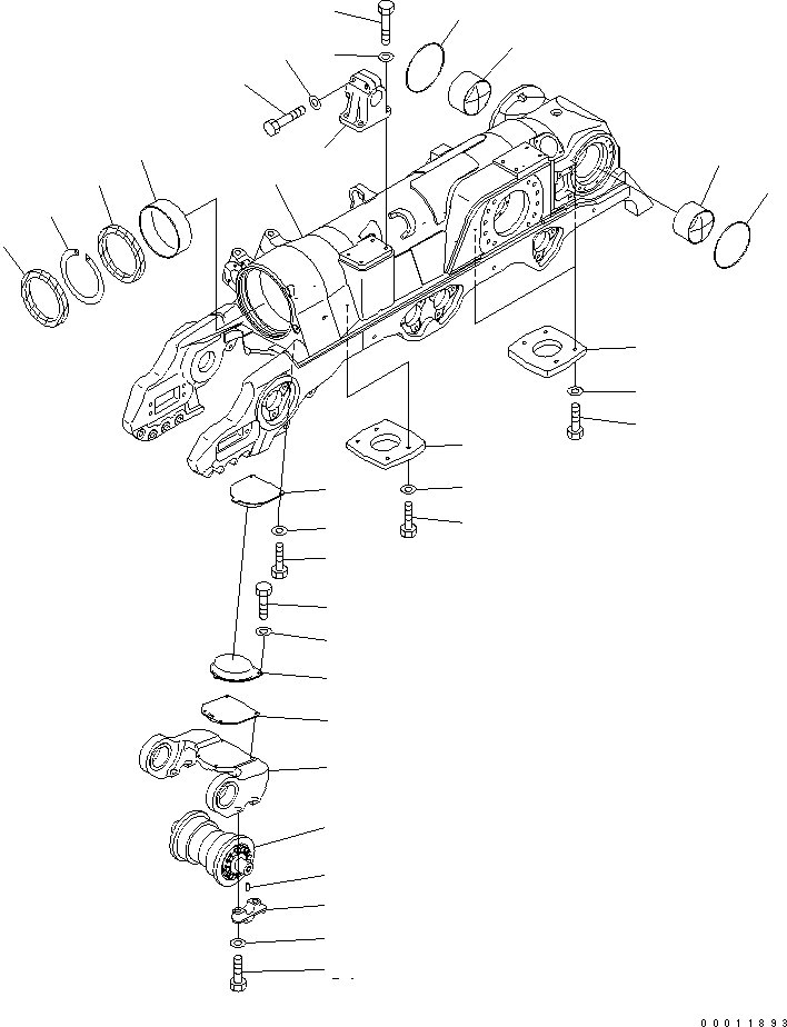 Колпачок 198-30-67141 KOMATSU
