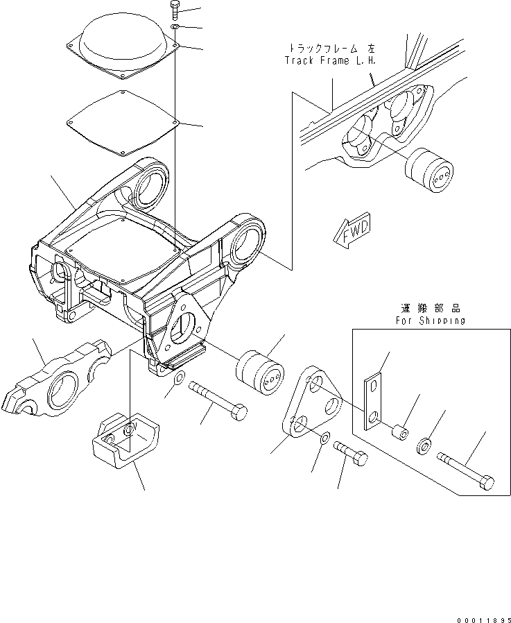 Болт 01010-62765 KOMATSU
