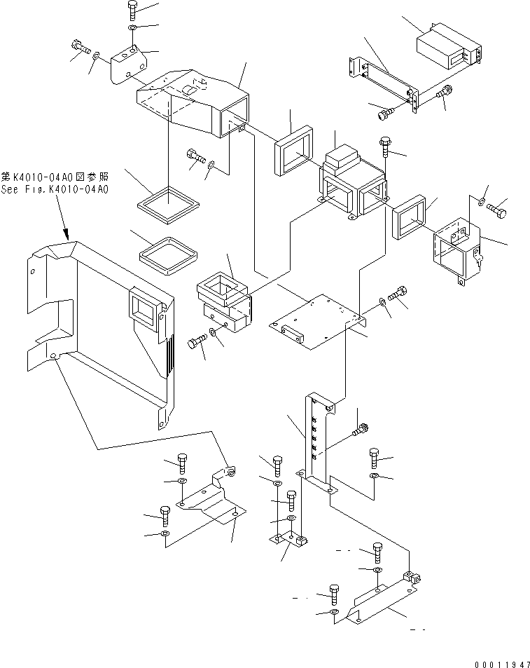 CONTROLLER UNIT 567-07-73620 KOMATSU