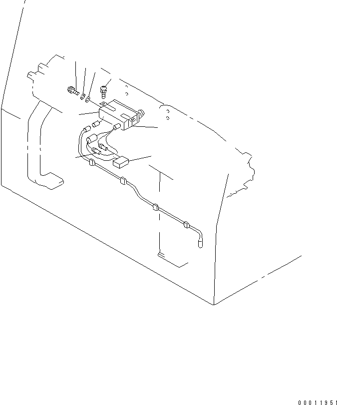 STEREO CASSETTE A. 425-S67-2161 KOMATSU