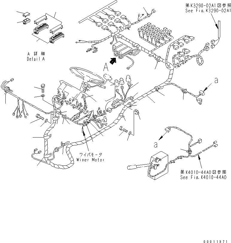 Жгут проводов 569-06-64313 KOMATSU