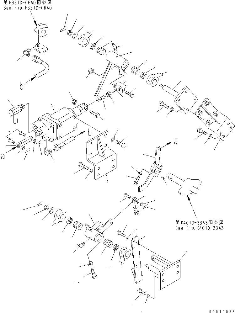 проставка 04254-01032 KOMATSU