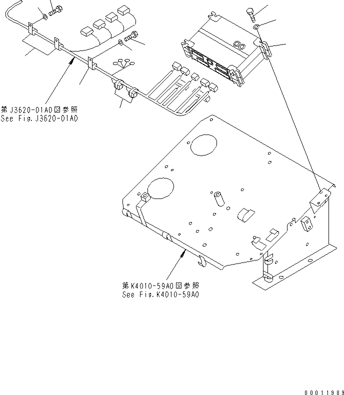 CONTROL BOX ASS'Y 7818-53-3003 KOMATSU