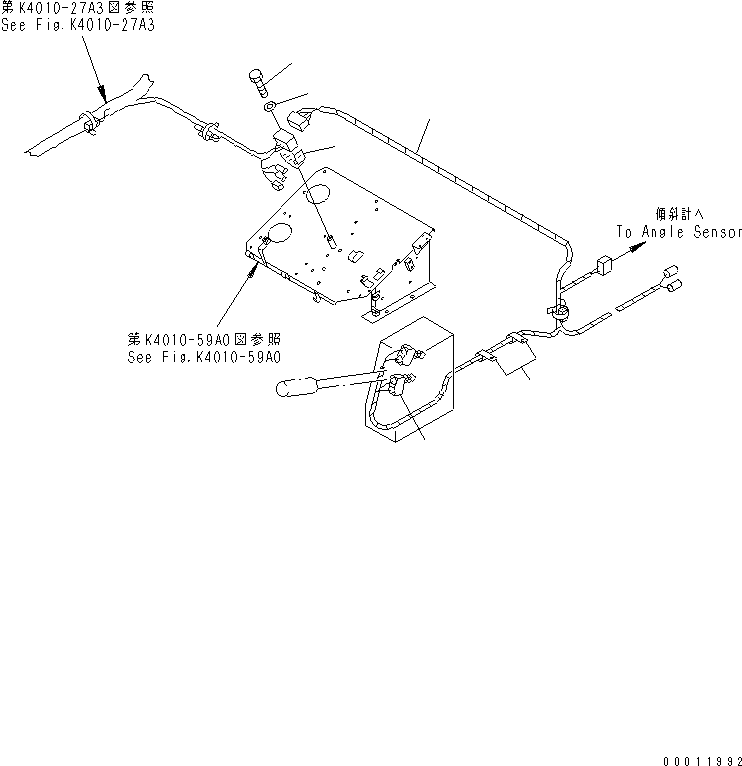 Жгут проводов 561-06-63441 KOMATSU