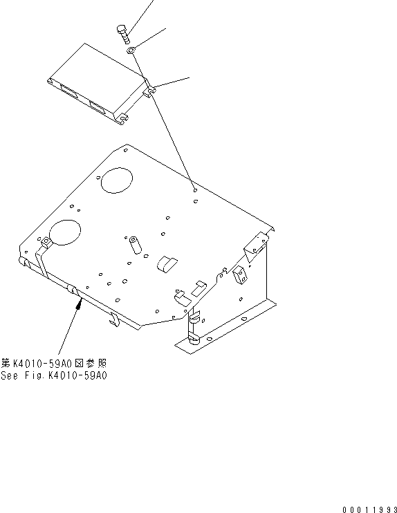 CONTROL BOX ASS'Y 7818-62-1004 KOMATSU