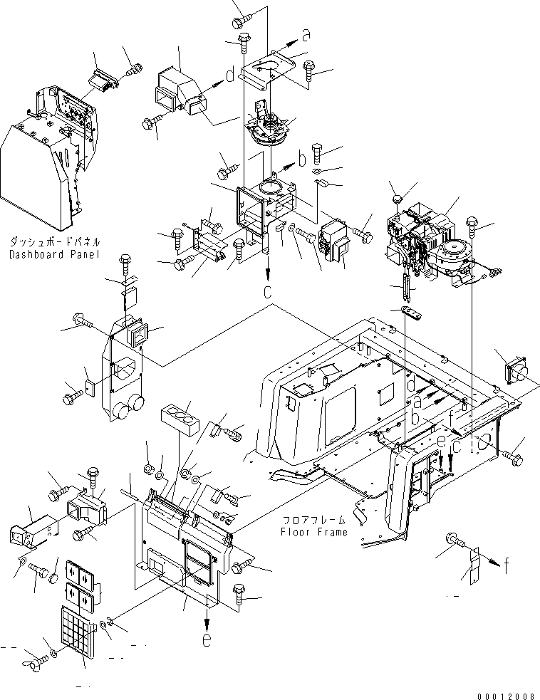 Гайка 01580-20302 KOMATSU
