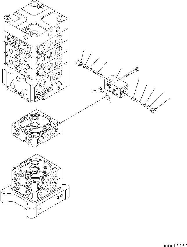 Клапан в сборе 723-20-95200 KOMATSU