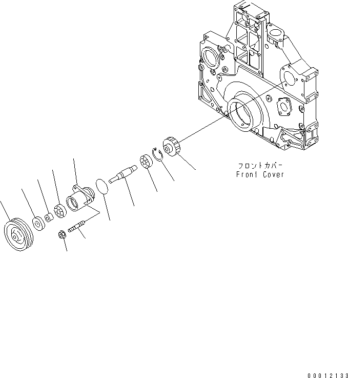 Шарикоподшипник 06340-06304 KOMATSU