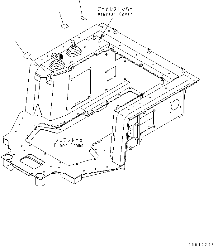 Пластина 195-98-26540 KOMATSU