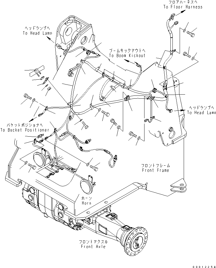 Жгут проводов 419-06-32191 KOMATSU